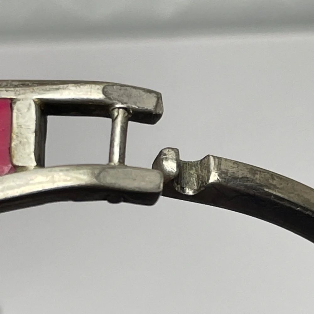 Taxco .925 Pink Bracelet - Picture 3 of 4